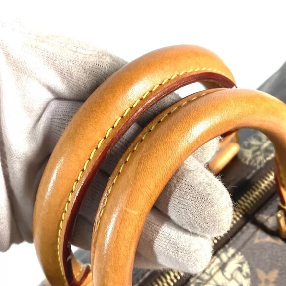 LOUIS VUITTON Monogram Christopher Nemeth collab KeepallBandouliere45 Duffle Bag - Picture 10 of 16